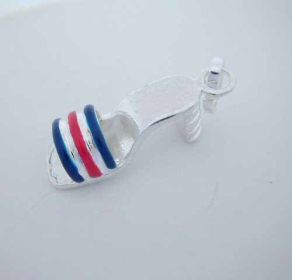 Silver Lady *HIGH HEEL SHOE CHARM* ITALY