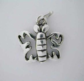 Sterling Silver * BUTTERFLY CHARM * Pretty