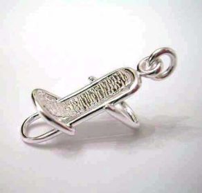 .925 Silver * CHAIR CHARM *Sea Beach