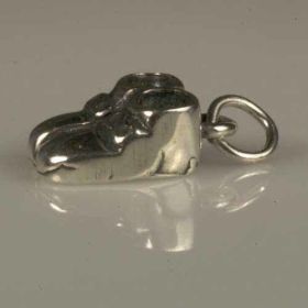 Sterling Silver Booties Shoes CHARM