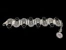 Black Onyx Gemstone Fancy Bracelet 925 Sterling Silver Jewelry Gifts for Women