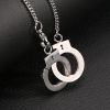Handcuff Pendant Necklace Fashion Friendship Necklaces Stainless Steel Necklaces for Women