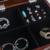 Jewelry Cabinet w/Drawers&Mirror Armoire Storage Stand Chest Organizer Christmas