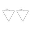 Triangle Hoop Women Earrings Fine Ear Hoops Jewelry Gifts for Her