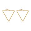 Triangle Hoop Women Earrings Fine Ear Hoops Jewelry Gifts for Her