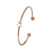 Multi-Layer 4 Pieces Bracelet Set Star Moon Charm Bracelet Bangle Jewelry Gift for Women Teens