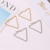 Triangle Hoop Women Earrings Fine Ear Hoops Jewelry Gifts for Her